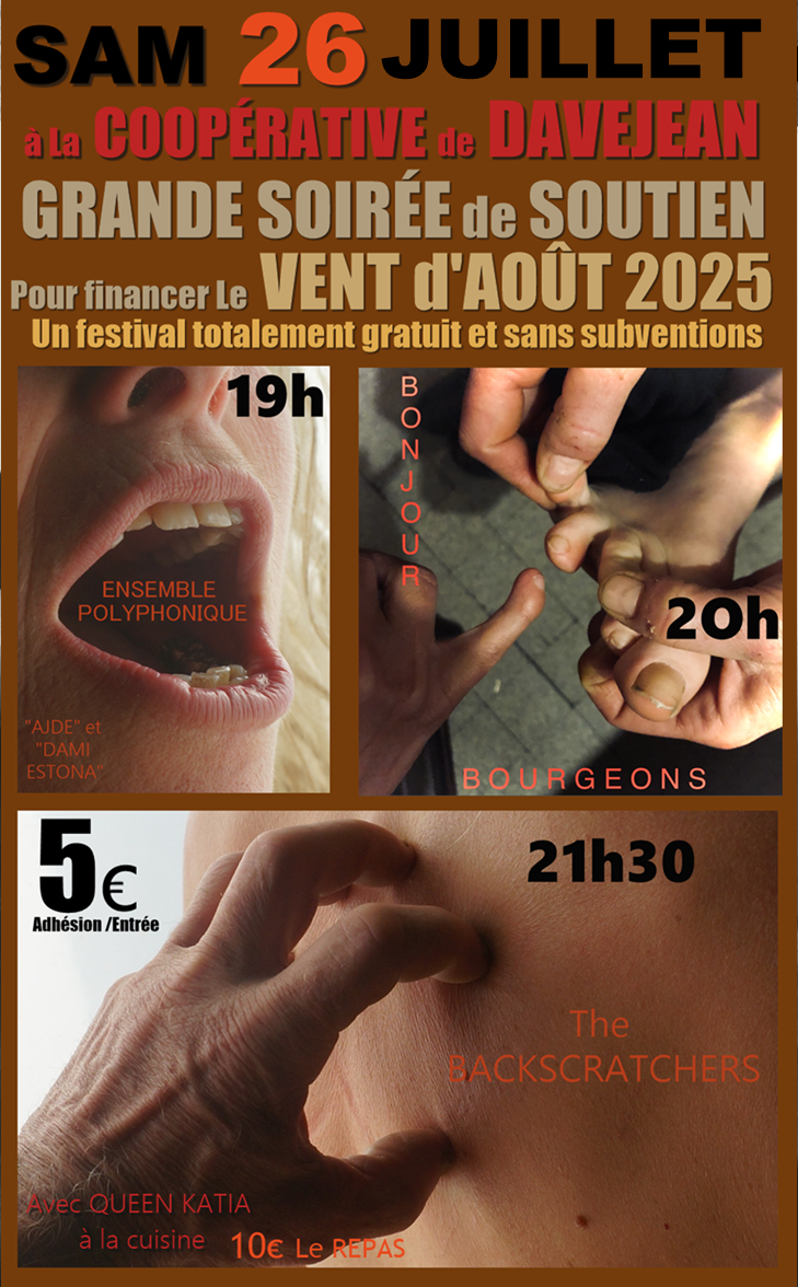 soirée de soutien